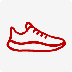 Icon Größentabelle für Schuhe